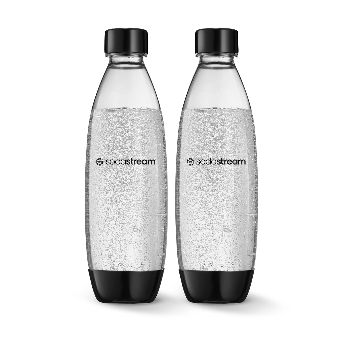 1L Fuse Black Bottles Twin Pack - Dishwasher Safe – SodaStream Canada