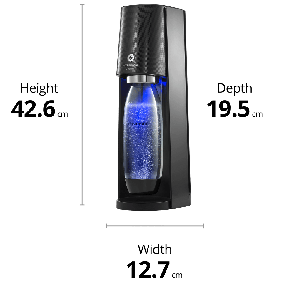 sodastream Eテラ SodaStream E-Terra Sparkling Water Maker – SodaStream Canada
