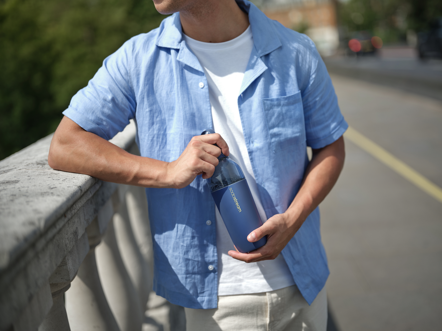 Bouteille de gazéification Fizz & Go Easy Mix, couleur tempête