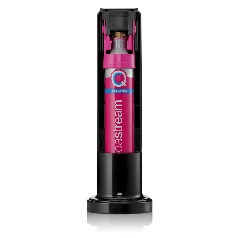 SodaStream GAIA black Sparkling Water Maker + quick connect