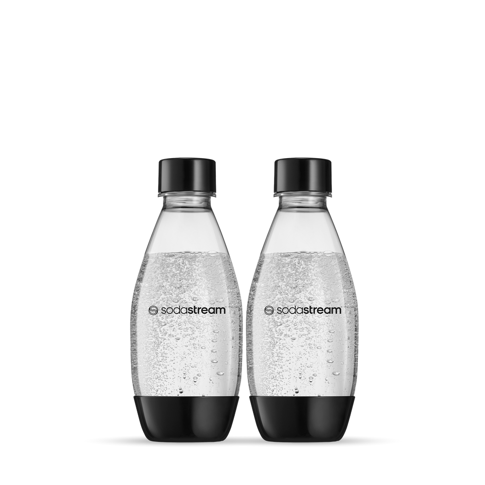 0.5L Fuse Bottle Twin Pack, Black