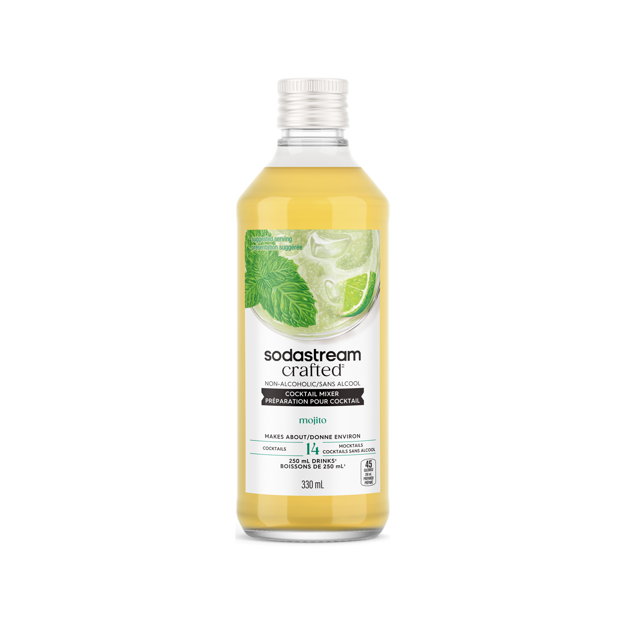 Préparation pour cocktail Crafted Mixers™ Mojito 330 ml sodastream