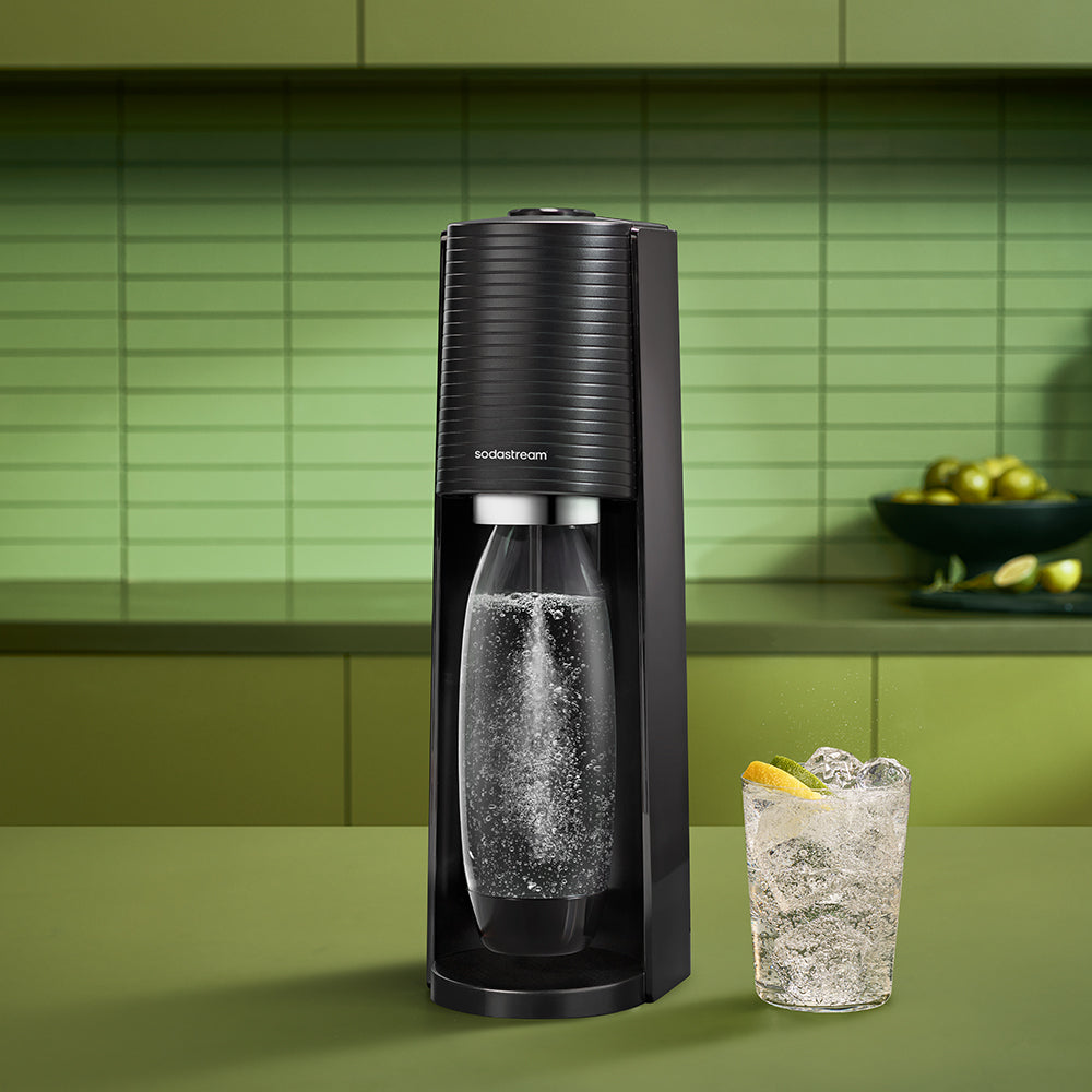 SodaStream　TERRA　ブラック　新品未使用 SodaStream Terra Sparkling Water Maker + Quick Connect
