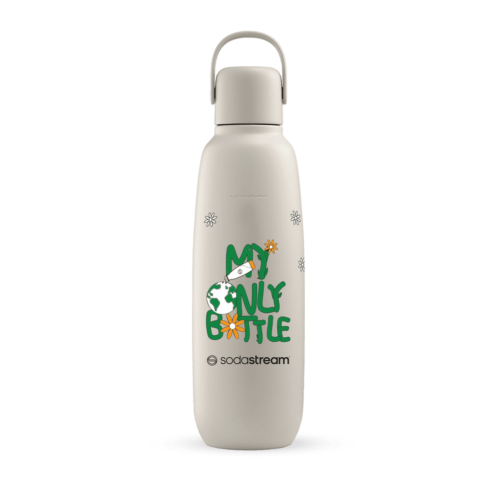 Bouteille de gazéification Fizz & Go en acier inoxydable, édition durabilité