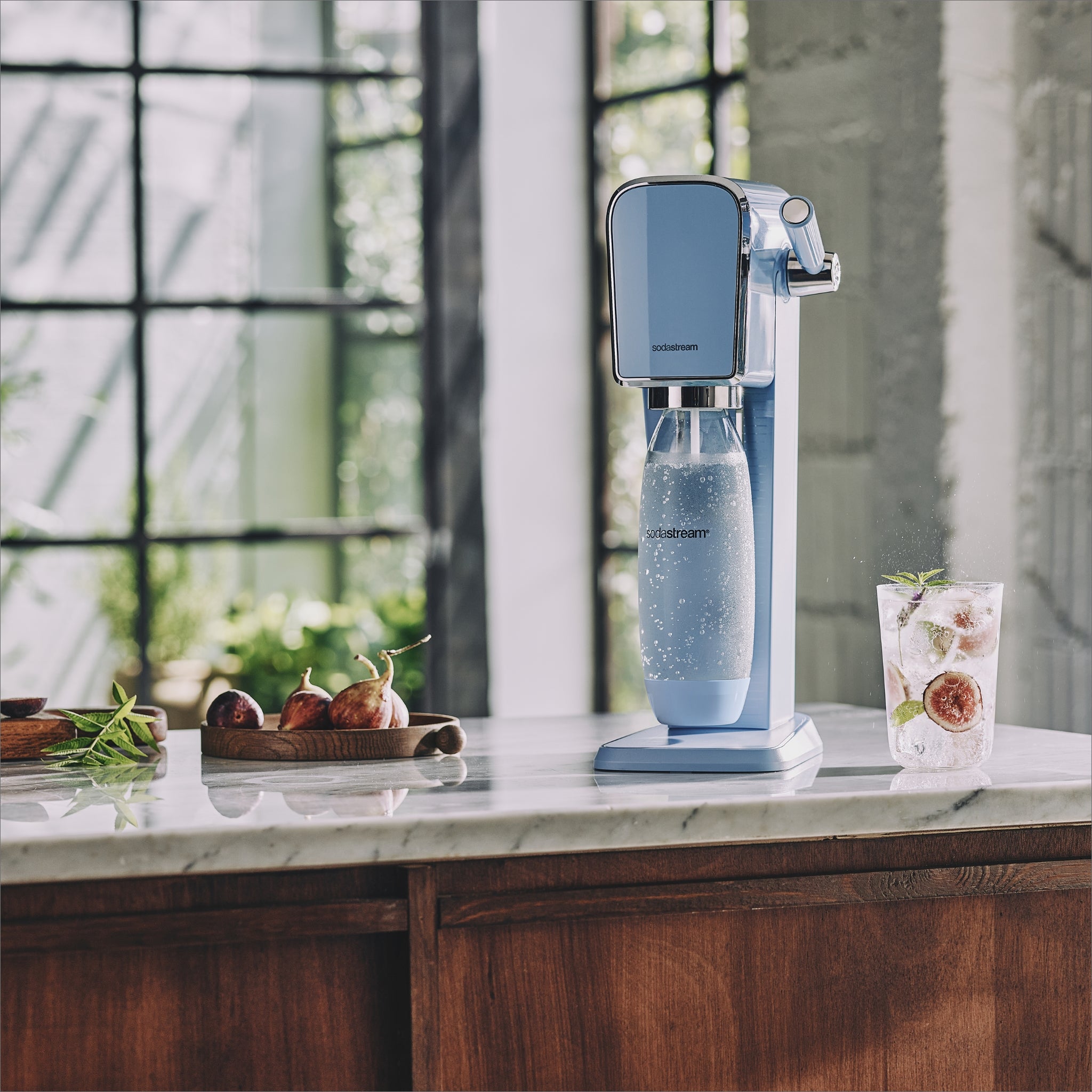 SodaStream Art Sparkling Water Maker + Quick Connect Cylinder