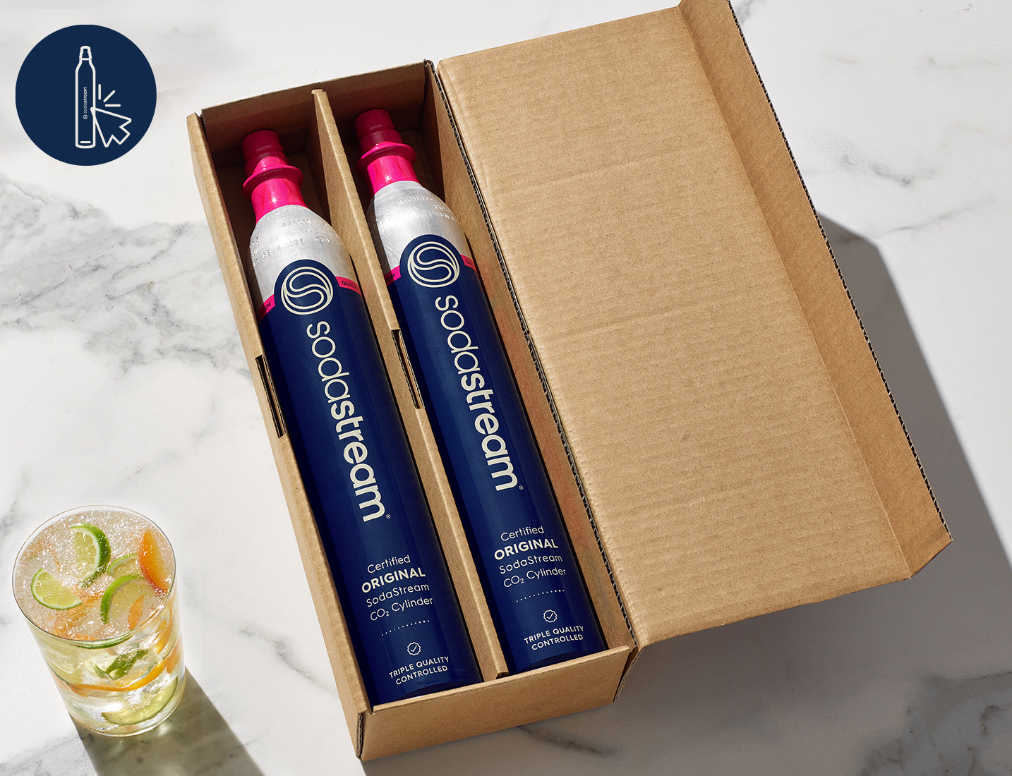 Guide de Co2 Cylindre gaz SodaStream – SodaStream Canada