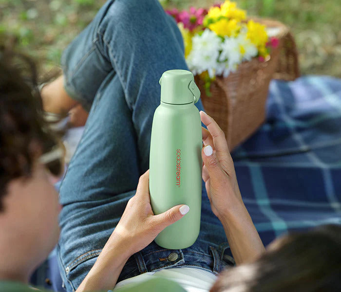 SodaStream® Mint Fizz & Go COOL Metal Carbonating Bottle