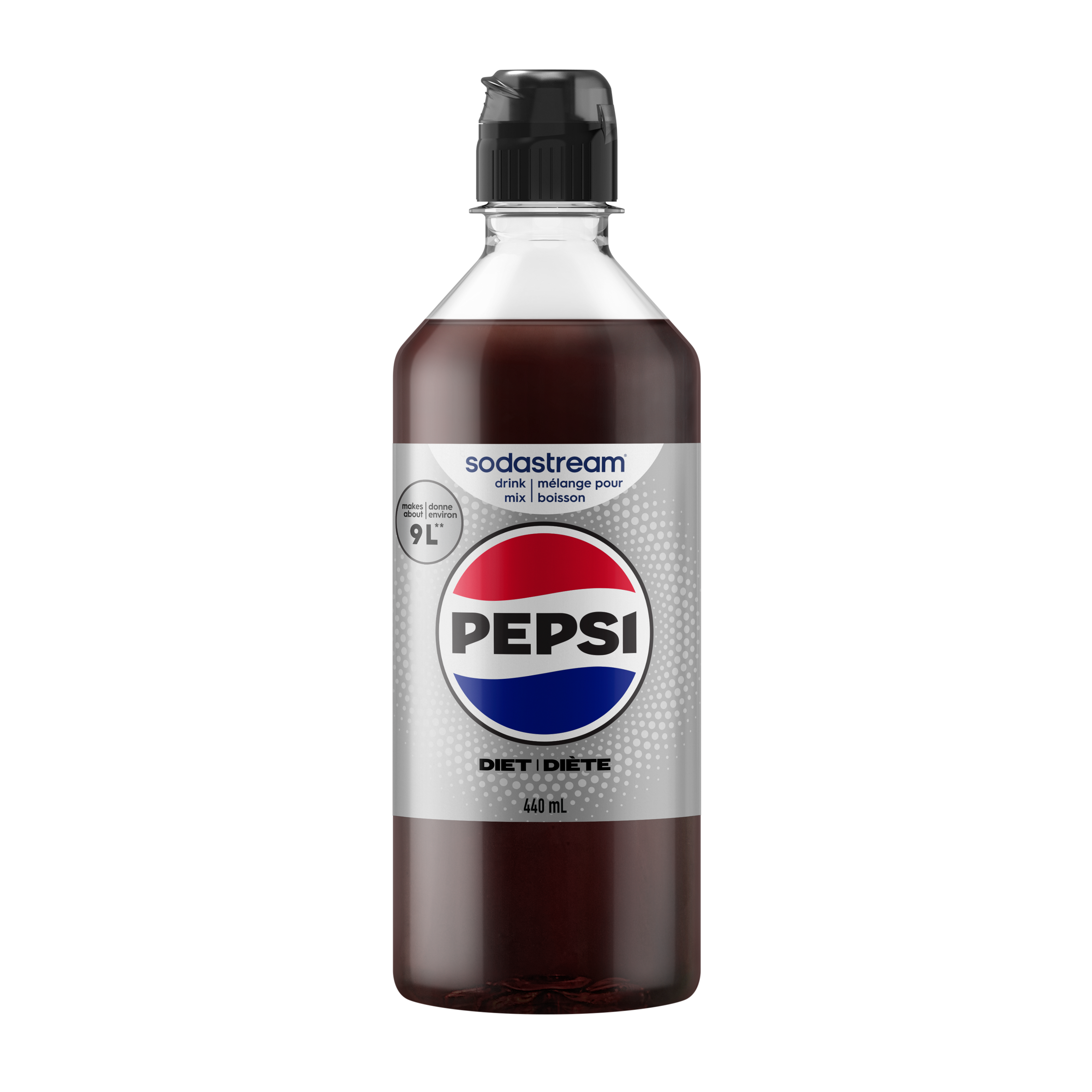 Pepsi® Diète, mélange pour boisson 440 ml sodastream