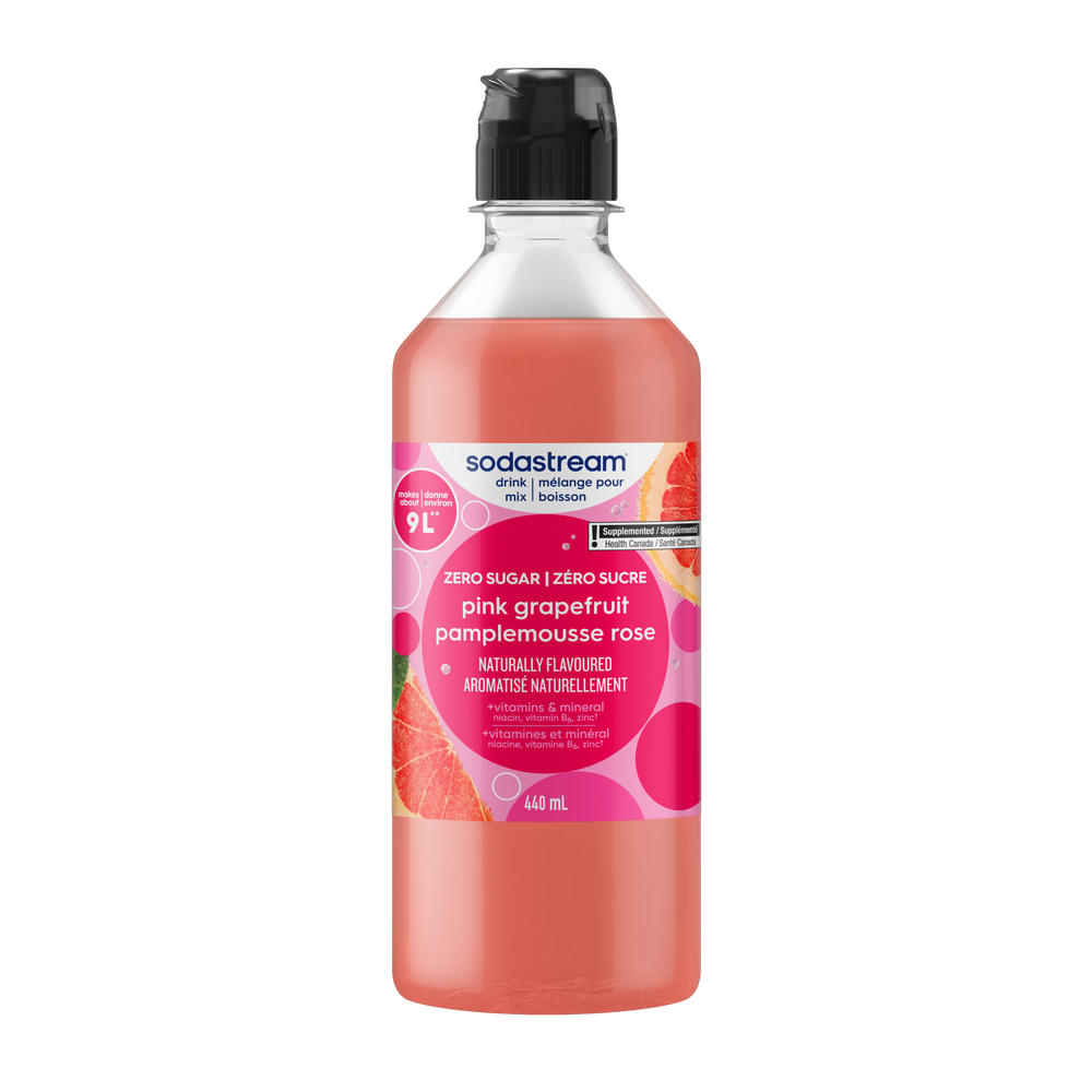 Pink Grapefruit Zero Sugar Drink Mix 440ml