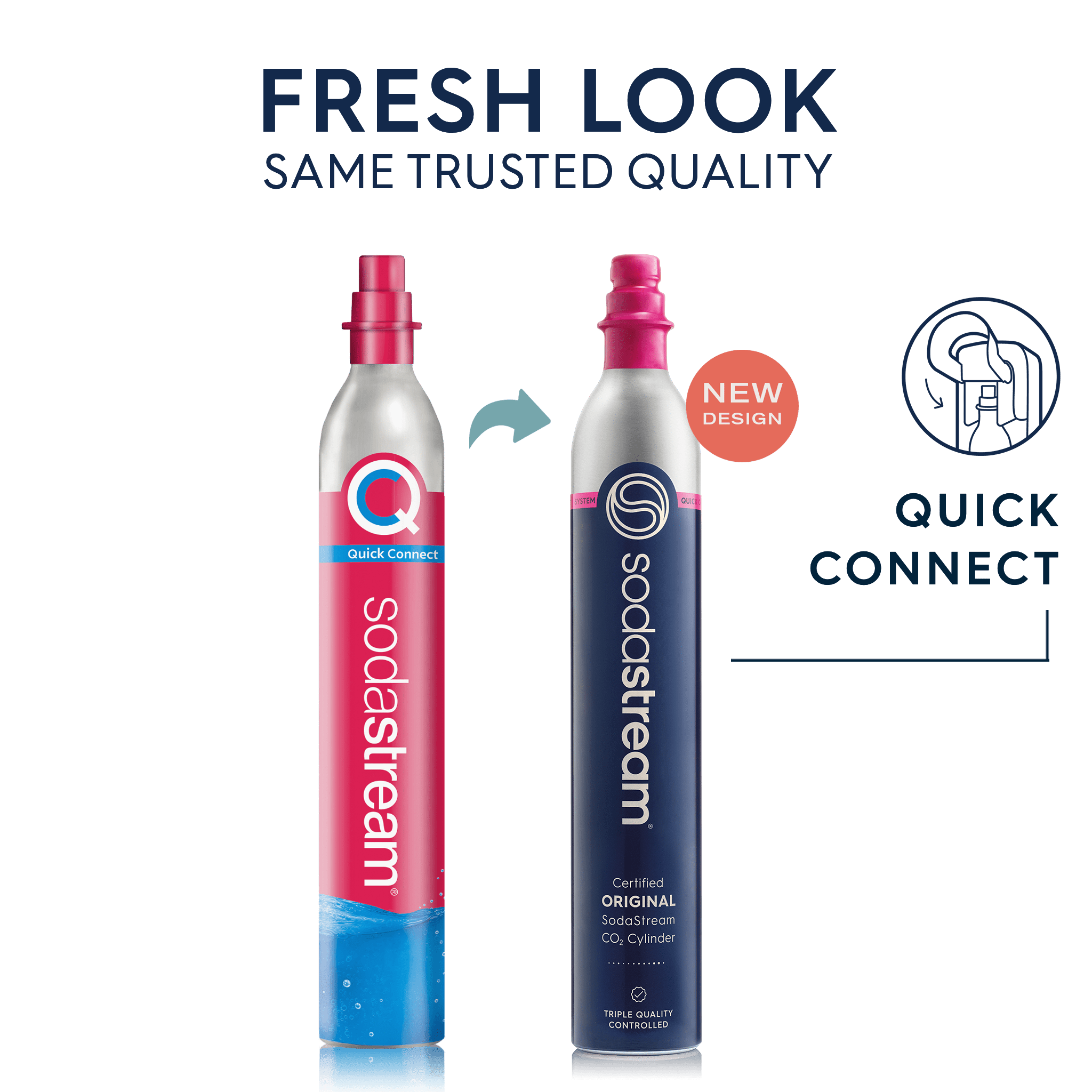 sodastream spare quick connect gas cylinder