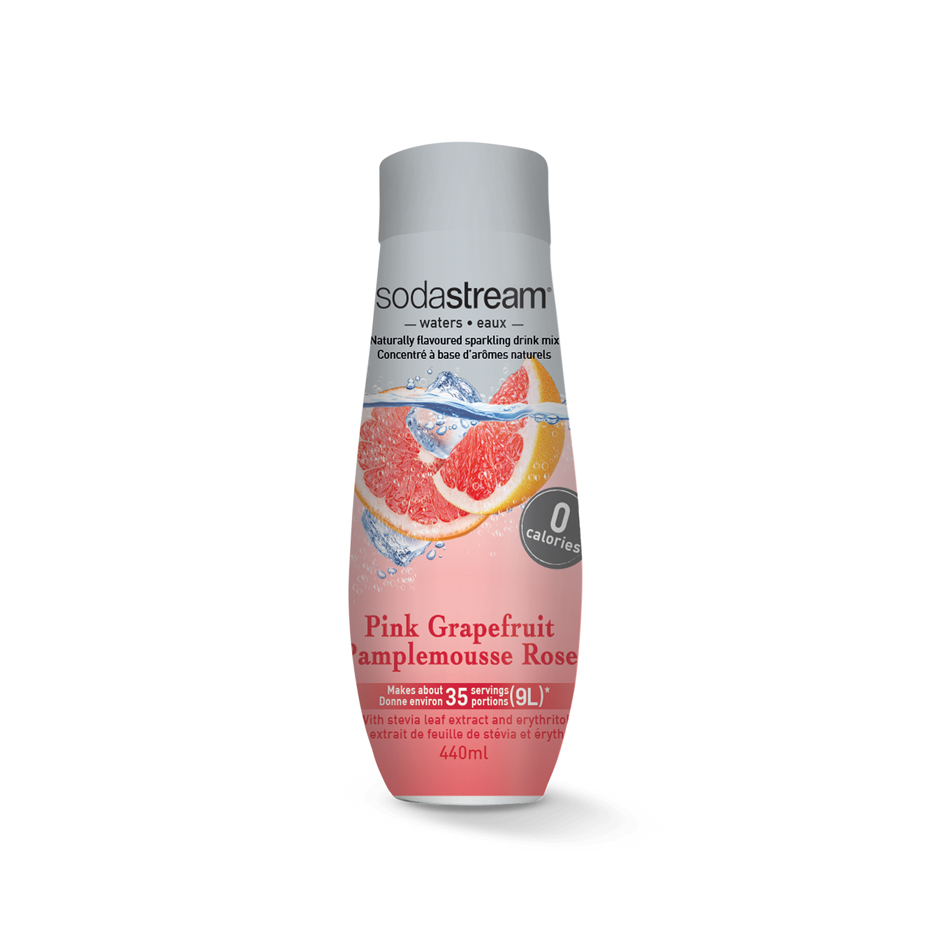 Zero Pink Grapefruit Flavored Soda Water