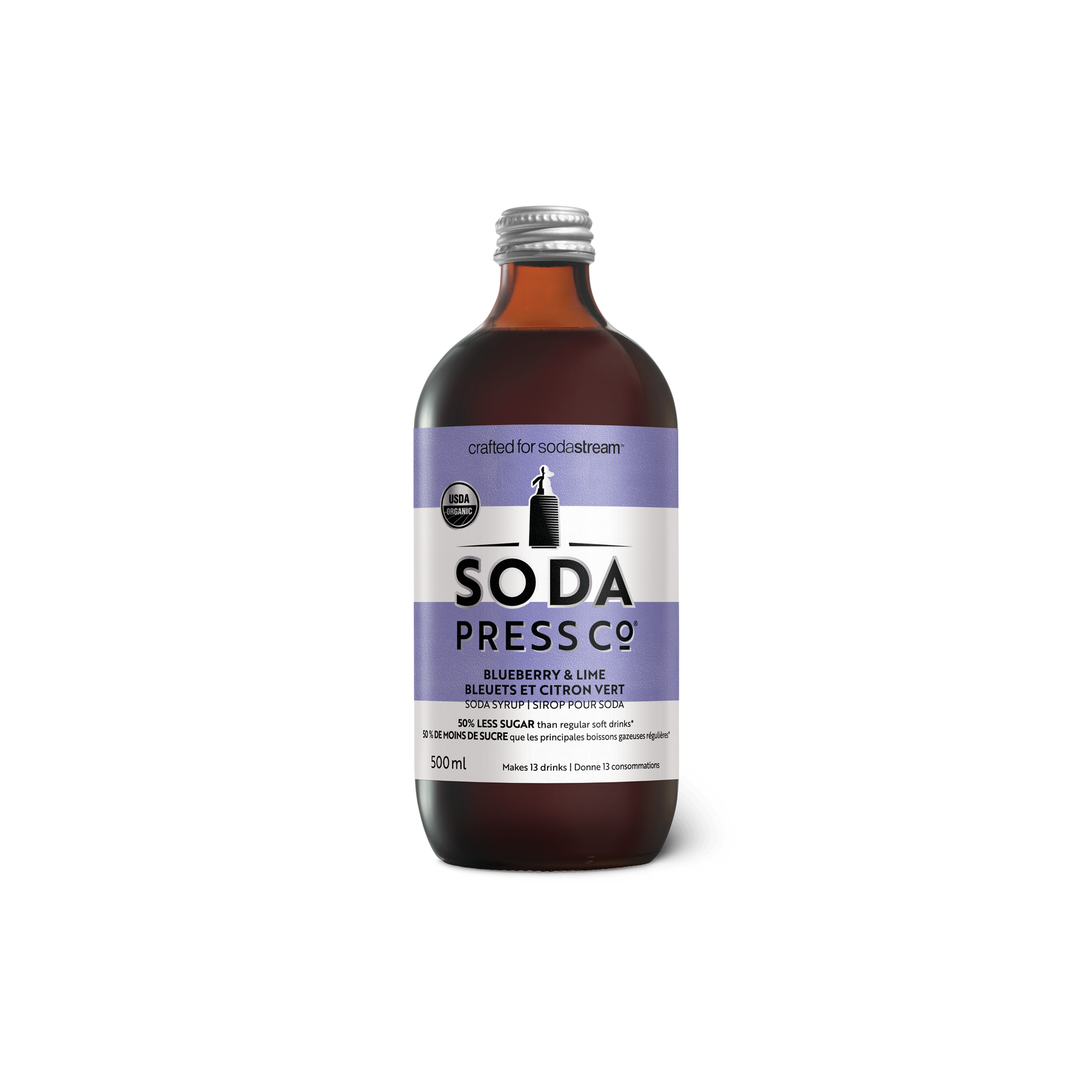 Soda Press Blueberry Lime sodastream