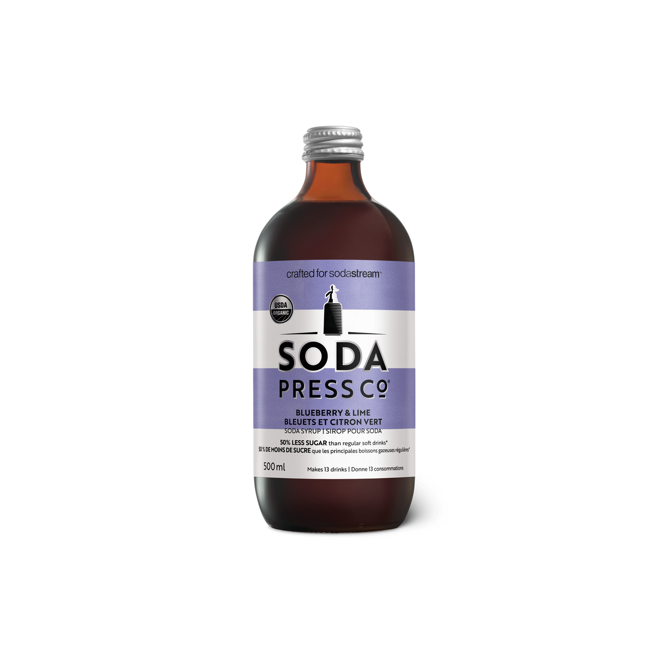 Soda Press Blueberry Lime