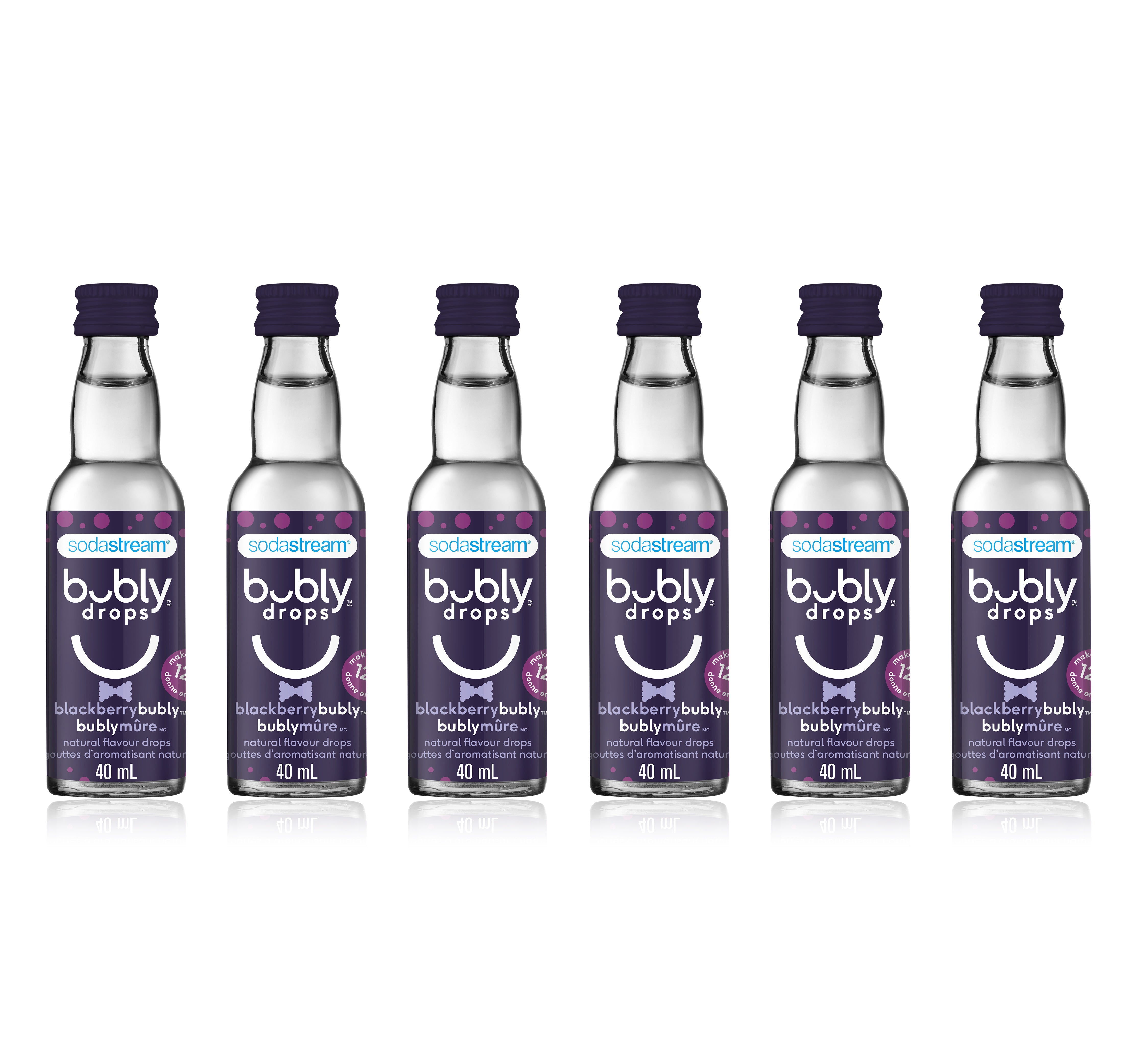 blackberry bubly drops™ 6-Pack sodastream