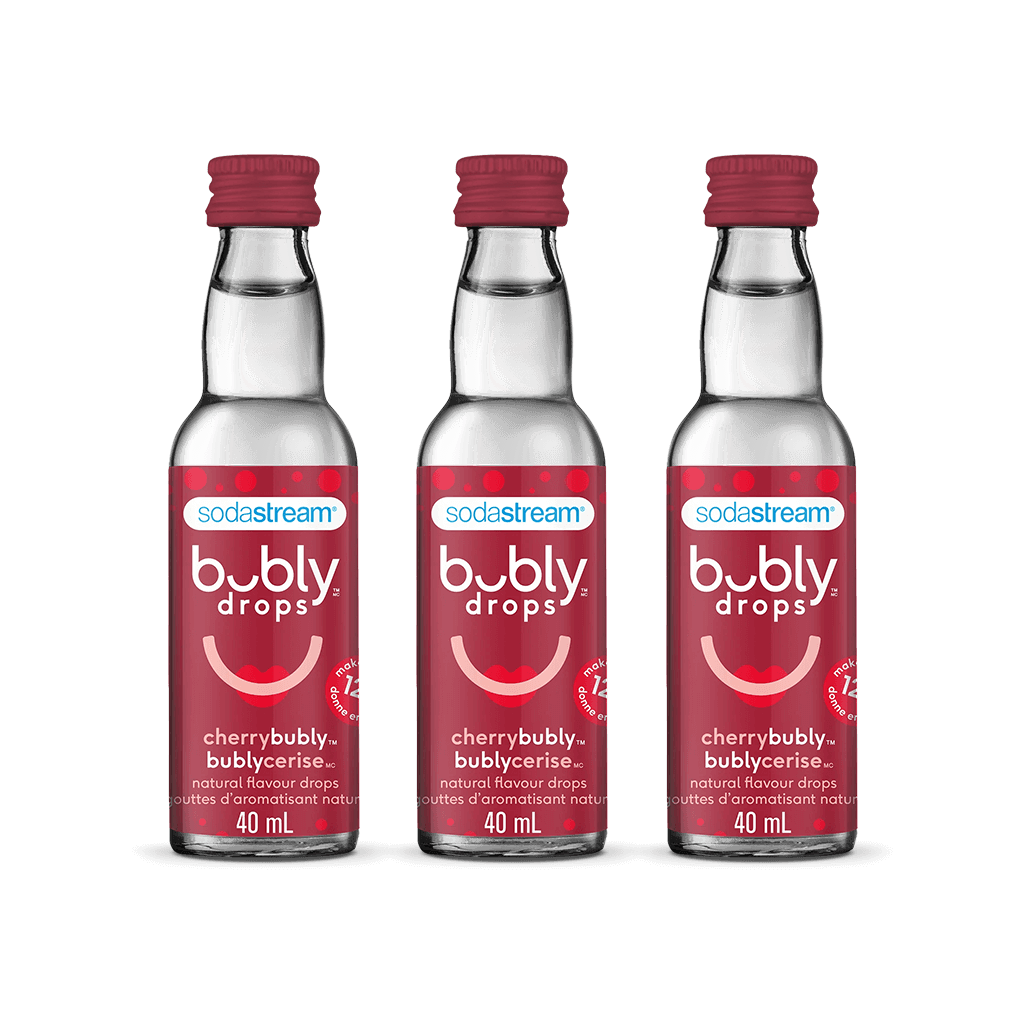 cherry bubly drops™ 3-Pack sodastream