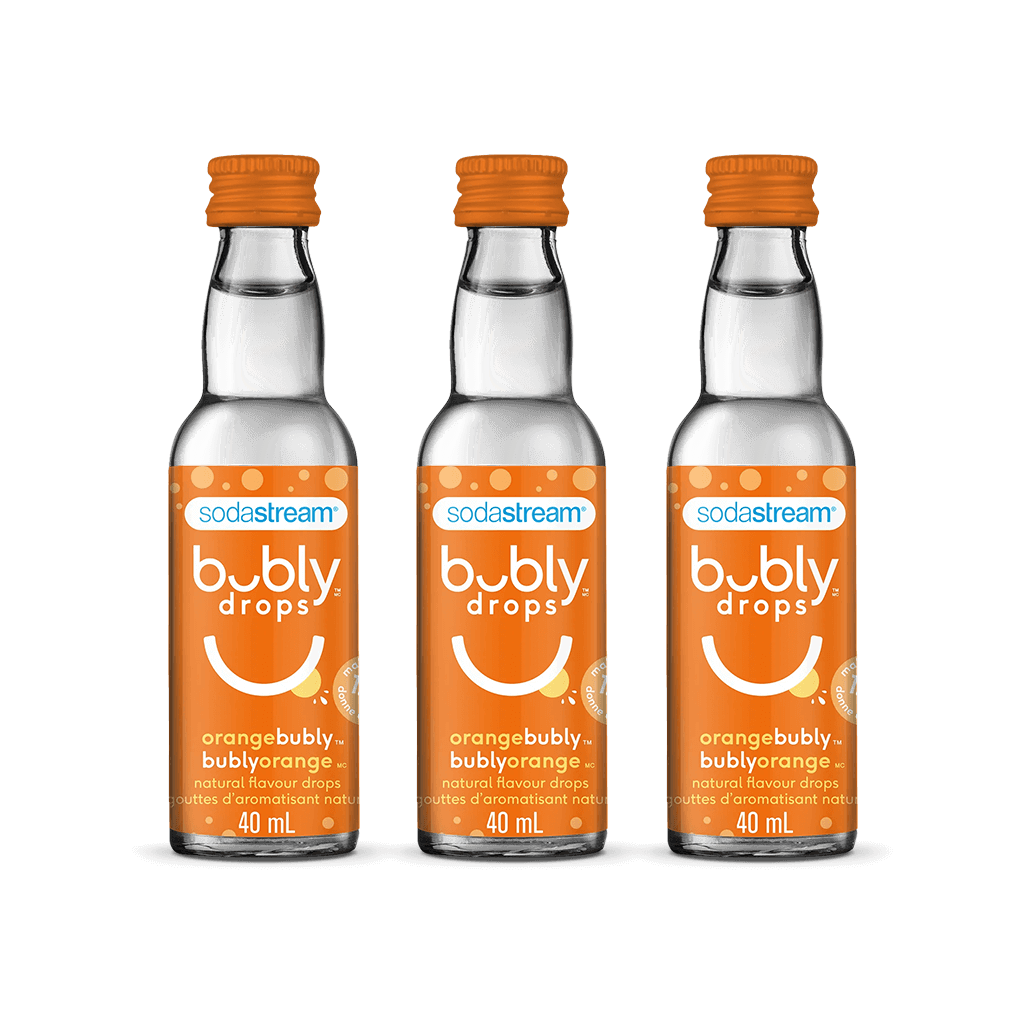 orange bubly drops™ 3-Pack sodastream