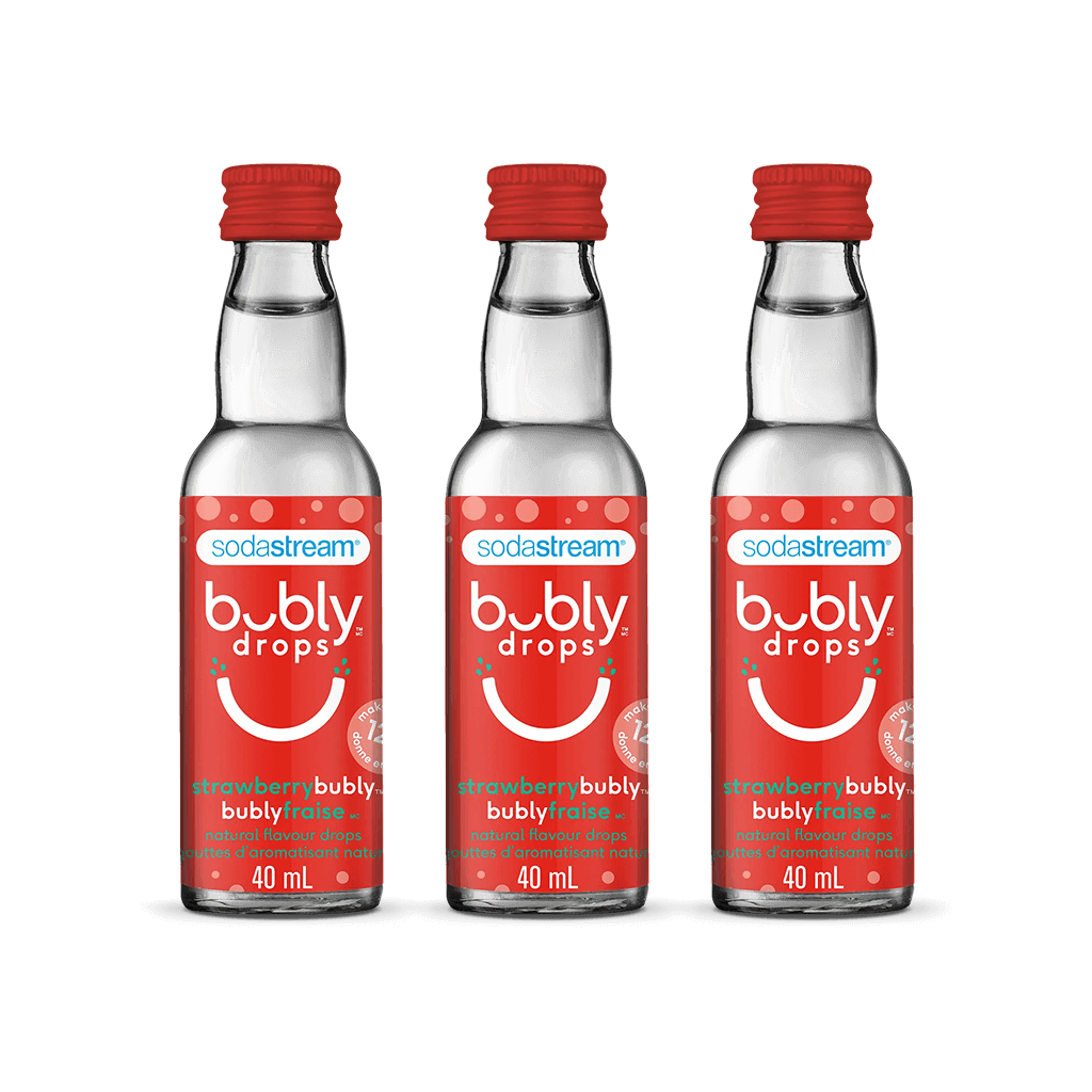strawberry bubly drops™ 3-Pack sodastream