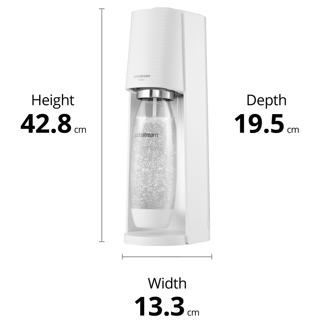 SodaStream Terra Sparkling Water Maker + Quick Connect SodaStream Canada